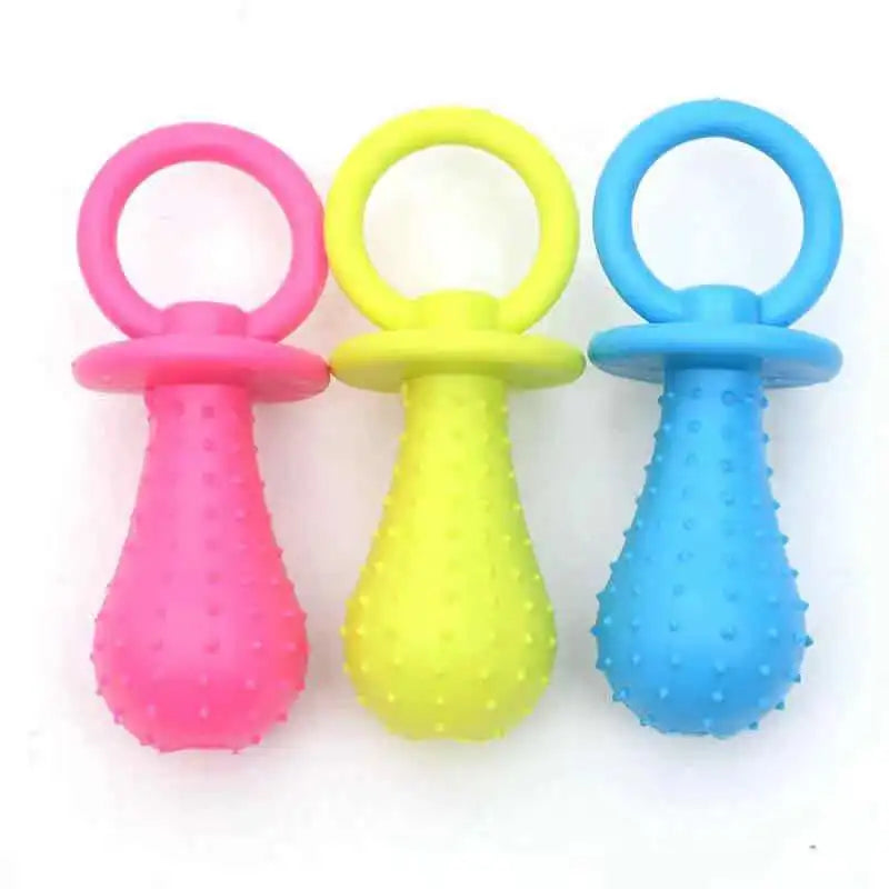 Pet Toys for Small Dogs Rubber Resistance to Bite Dog Toy Teeth Cleaning Chew Training Toys Pet Supplies Puppy Dogs